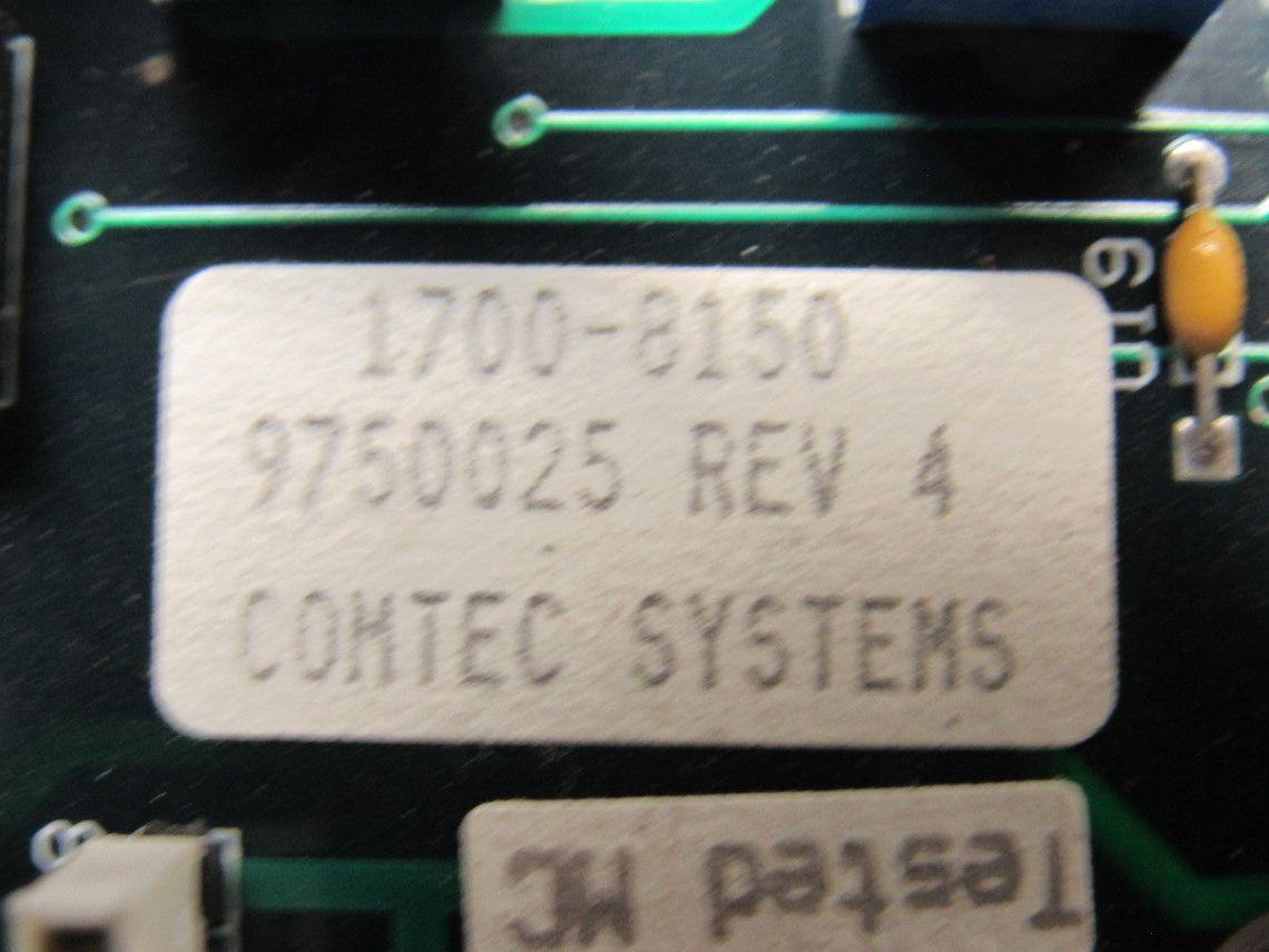 Comtec Systems 1700-8150 2000 Logic CPU Circuit Board