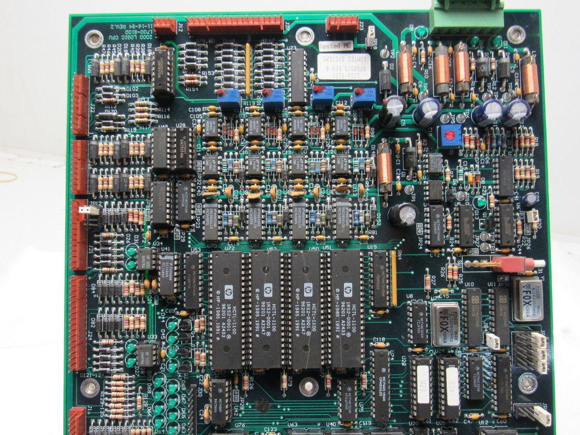 Comtec Systems 1700-8150 2000 Logic CPU Circuit Board