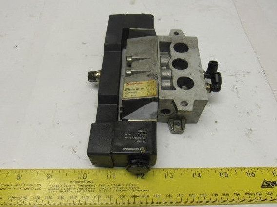 Norgren SXE9773-850-M1 Pneumatic 5/3 Solenoid Operated Air Valve 24V Coil