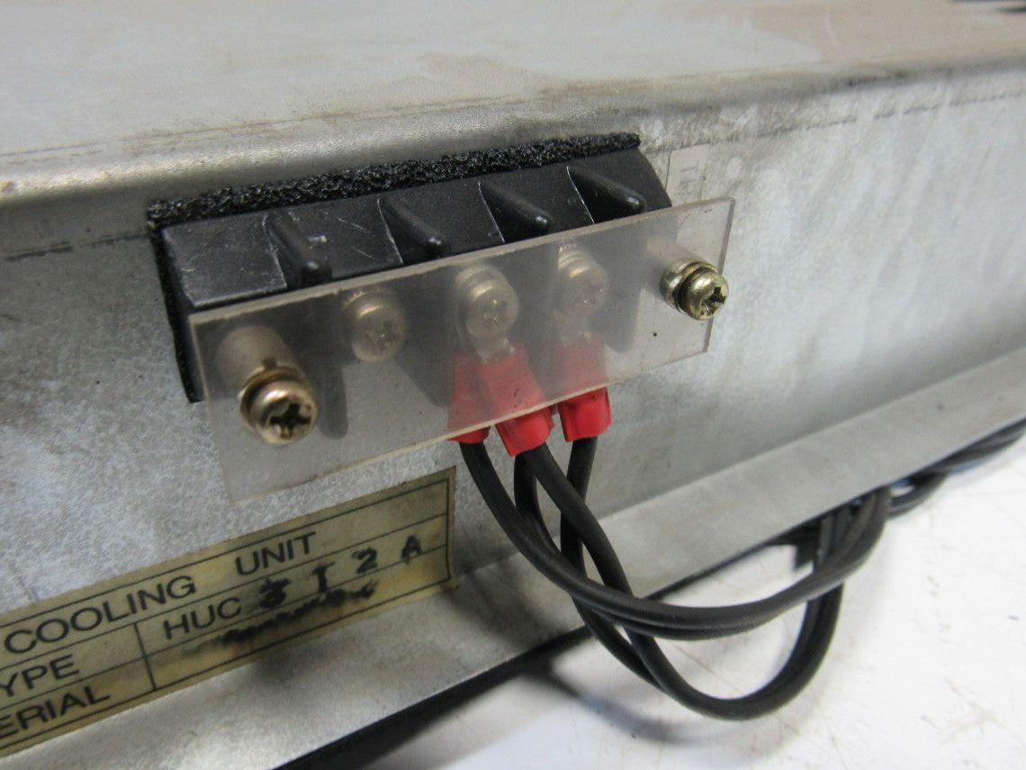 HUC 3T2A 47-1/2" x 13-1/2" x 3" Electrical Enclosure Cooling Unit 110V