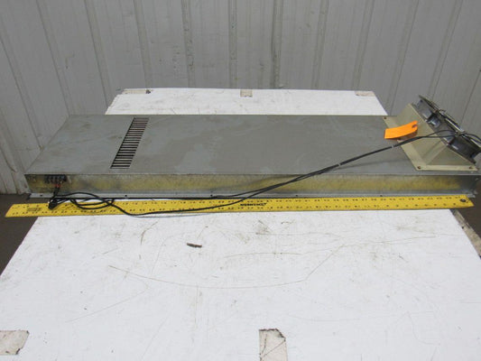 HUC 3T2A 47-1/2" x 13-1/2" x 3" Electrical Enclosure Cooling Unit 110V