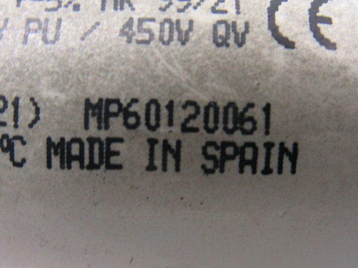 DNA MP60120061 12uF 50/60Hz Run Capacitor