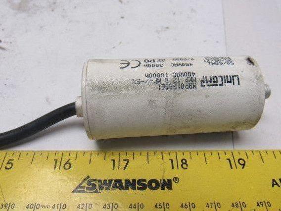 UniComp MBP0120061 12.0uF 400VAC 50/60Hz Run Capacitor