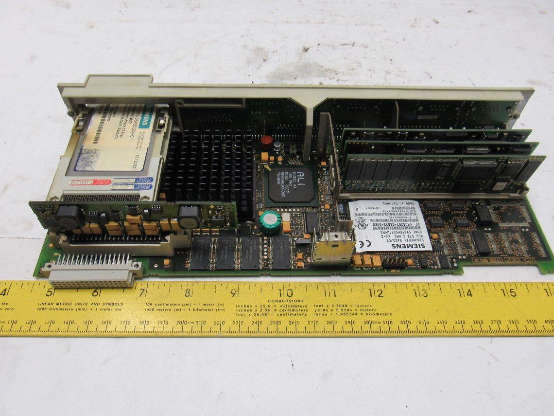 Siemens 6FC5357-0BB22-0AE0 Sinumerik 840D/DE NCU572.3 AMD K6-2 Module Card