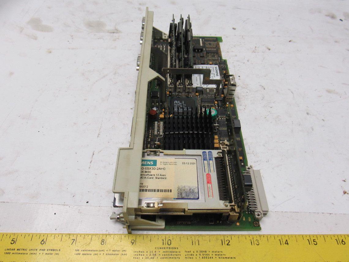 Siemens 6FC5357-0BB22-0AE0 Sinumerik 840D/DE NCU572.3 AMD K6-2 Module Card