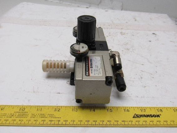 SMC EVBA1110 1-10 Bar Input 20 Bar Output Pressure Booster Regulator