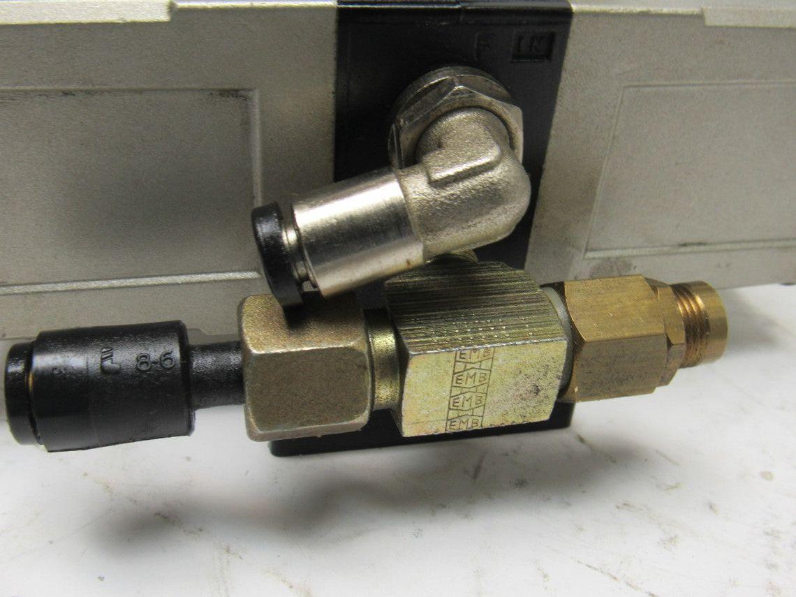SMC EVBA1110 1-10 Bar Input 20 Bar Output Pressure Booster Regulator