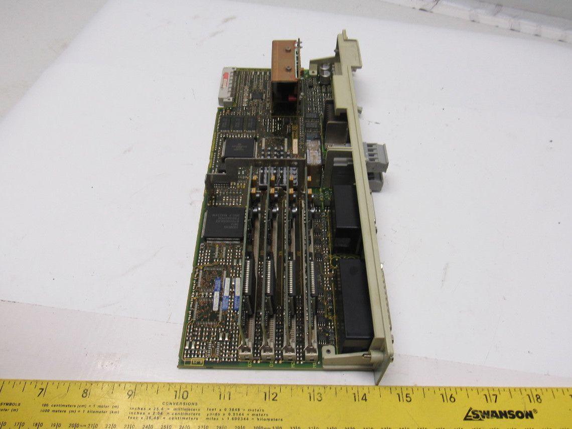 Siemens 6SN1118-0DM23-0AA0 Ver. D Simodrive Servo Amplifier Axis Module Card