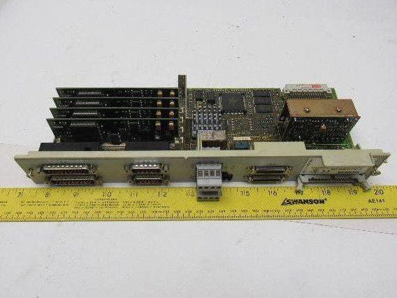 Siemens 6SN1118-0DM23-0AA0 Ver. D Simodrive Servo Amplifier Axis Module Card