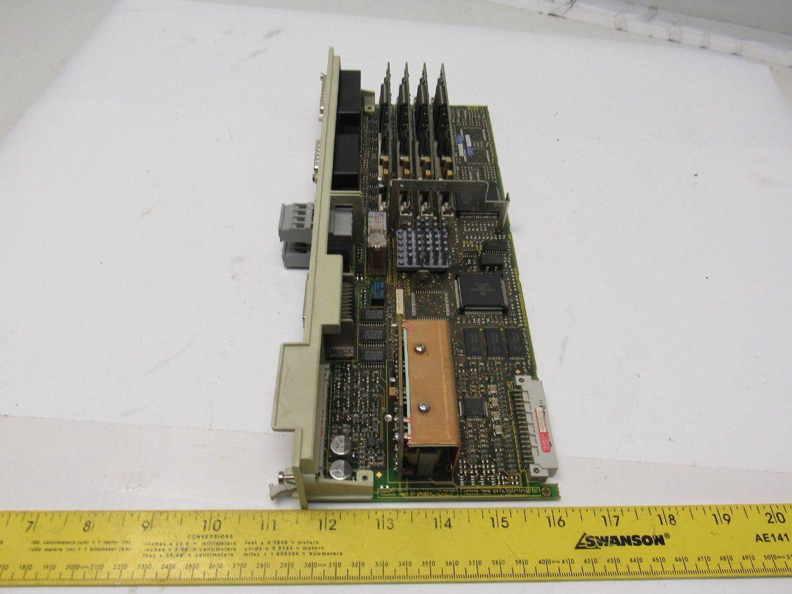 Siemens 6SN1118-0DM23-0AA0 Ver. D Simodrive Servo Amplifier Axis Module Card