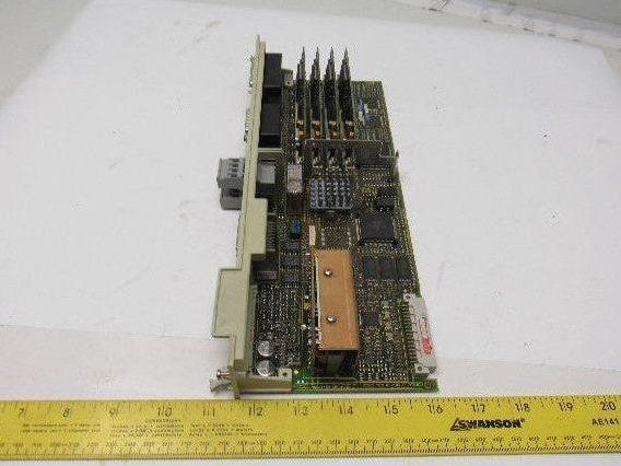 Siemens 6SN1118-0DM23-0AA0 Ver. D Simodrive Servo Amplifier Axis Module Card