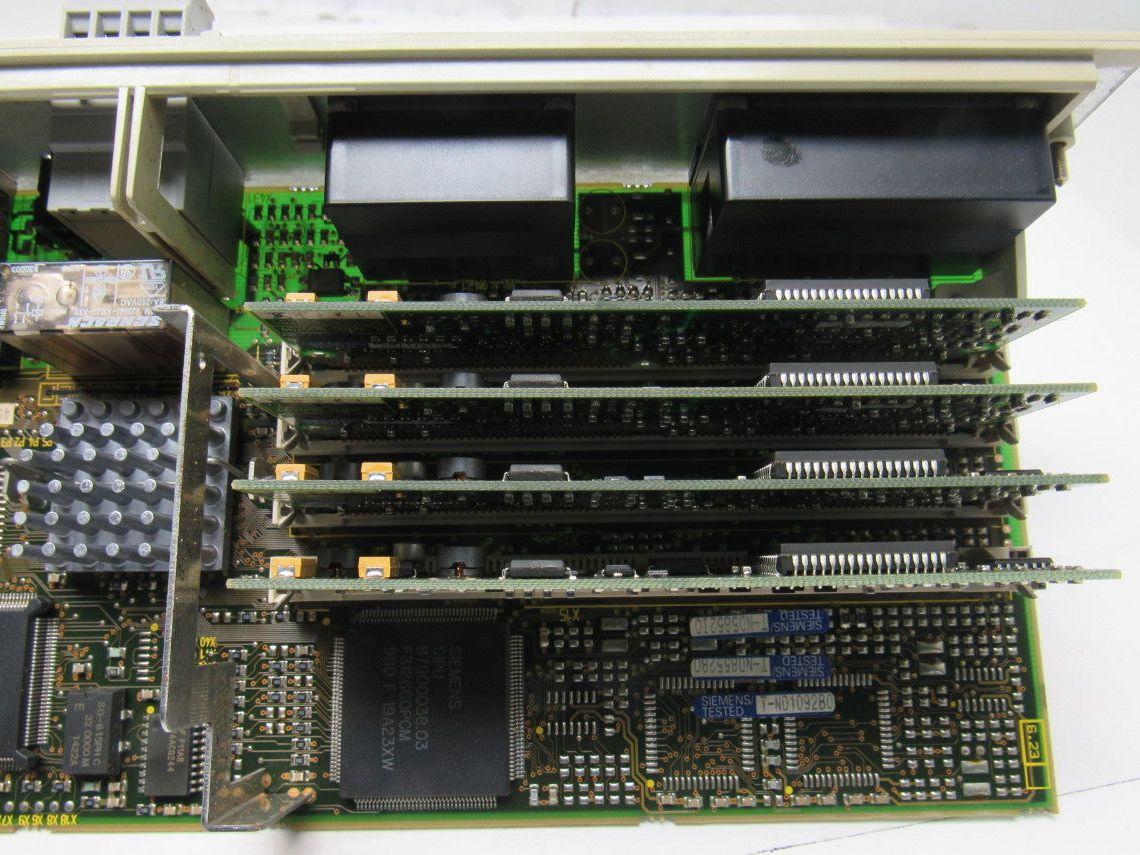 Siemens 6SN1118-0DM23-0AA0 Ver. D Simodrive Servo Amplifier Axis Module Card