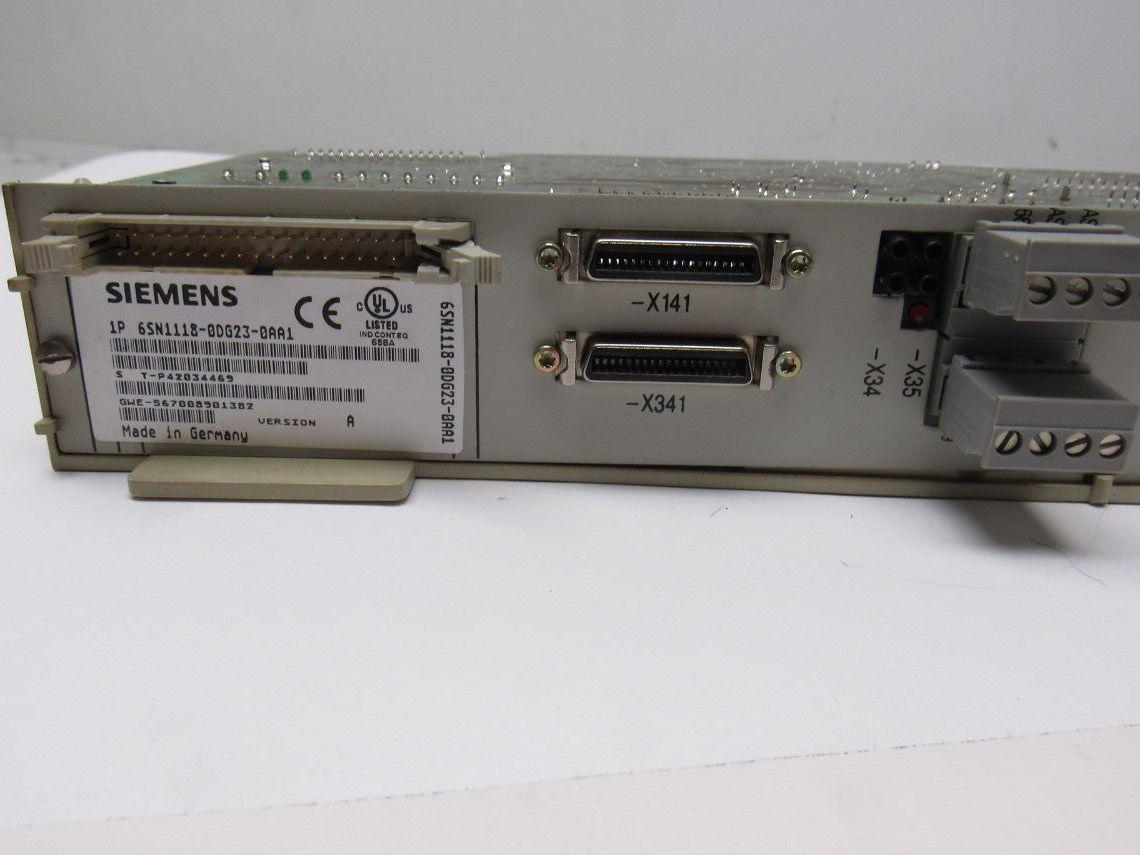 Siemens 6SN1118-0DG23-0AA1 Ver A Simodrive Module Card