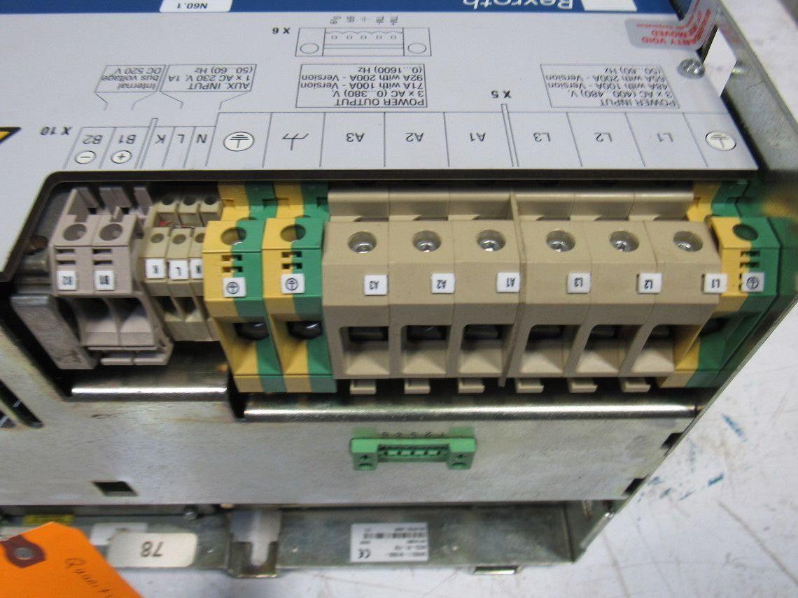 Rexroth Indramat FWA-DIAX03-ELS-04VRS-MS DKR03.1-W100B-B Servo Controller Drive