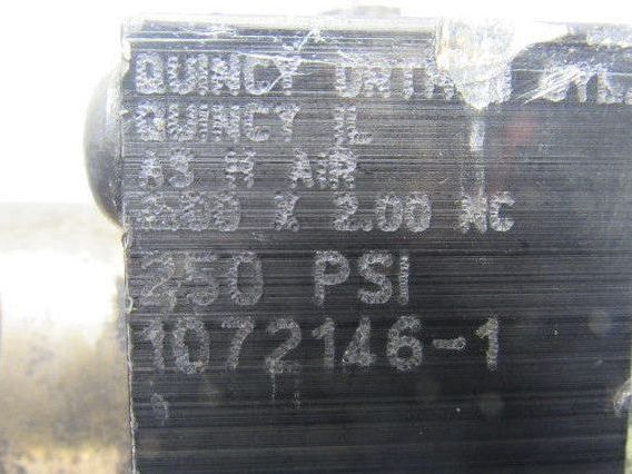 Quincy 2.00x2.00 2" Bore 2" Stroke Air Cylinder 250 PSI