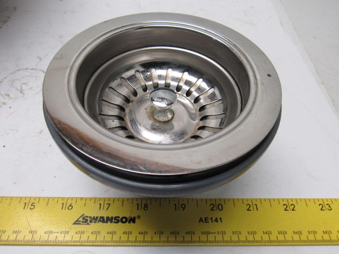 Emsen IKEA 501.141.36 18" Stainless Steel Round Drop In Stainless Steel Bar Sink