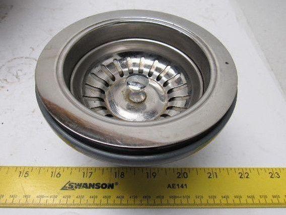 Emsen IKEA 501.141.36 18" Stainless Steel Round Drop In Stainless Steel Bar Sink