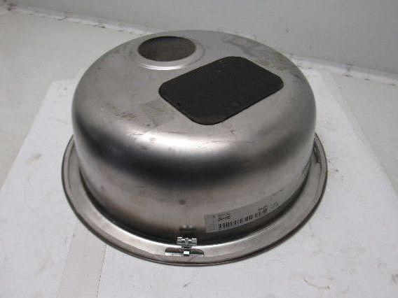 Emsen IKEA 501.141.36 18" Stainless Steel Round Drop In Stainless Steel Bar Sink