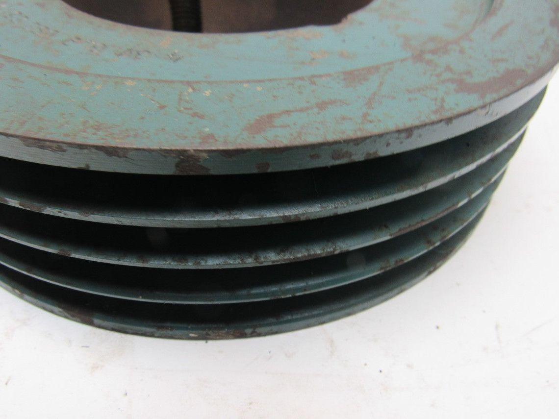 6-7/8" OD 4 Groove 3V-Belt Size Pulley Sheave 2517 Bushed Bore 3600 RPM