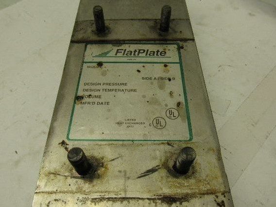 Flatplate CH71/2 Refrigeration Liquid Chiller Heat Exchanger