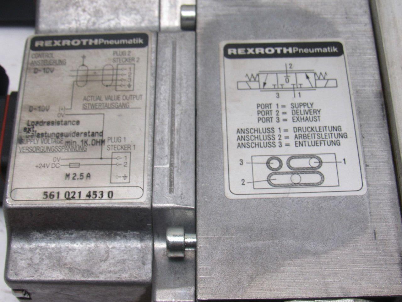 Rexroth 561 021 4530 4197 Pneumatic Control Valve