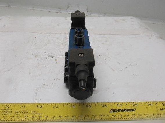 Rexroth PW67707-1 Pneumatic Valve 24VDC Coil W/Manifold Block