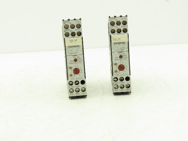 Siemens 7PU4620-2BN20 Time Delay Relay Module Off Delay 10sec -100 hour Lot of 2