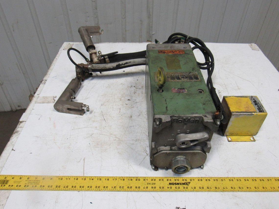 RoMan F4465B1BBW 440V 1GPM 60Hz 85kVa Water Cooled Spot Welder Transformer