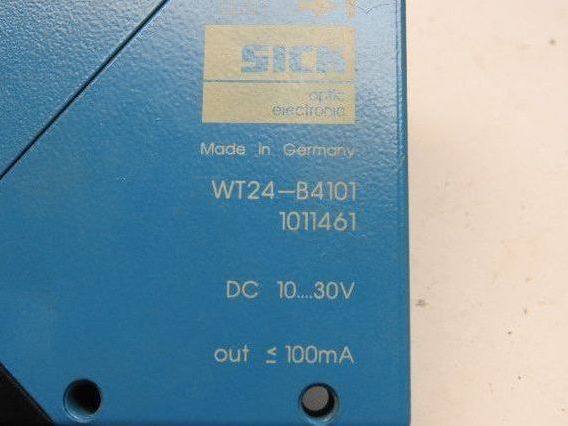 Sick Sick WT24-B4101 Electronic Photoelectric Sensor 10-30V 100MA