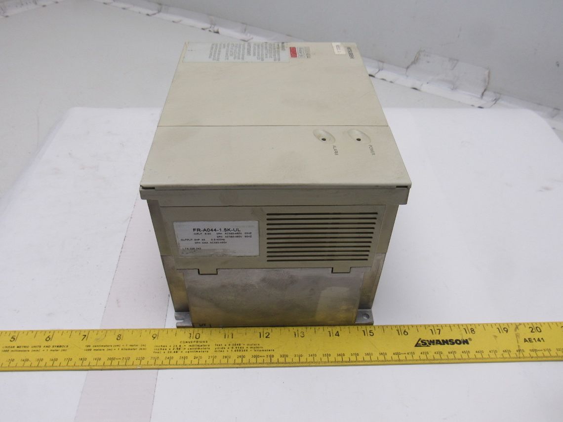 Mitsubishi FR-A044-1.5K-UL 2HP Variable Frequency AC Drive Inverter