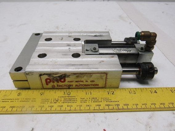 PHD SEB22X11/4-AE-E-PB Pneumatic Linear Slide & Cylinder Assembly