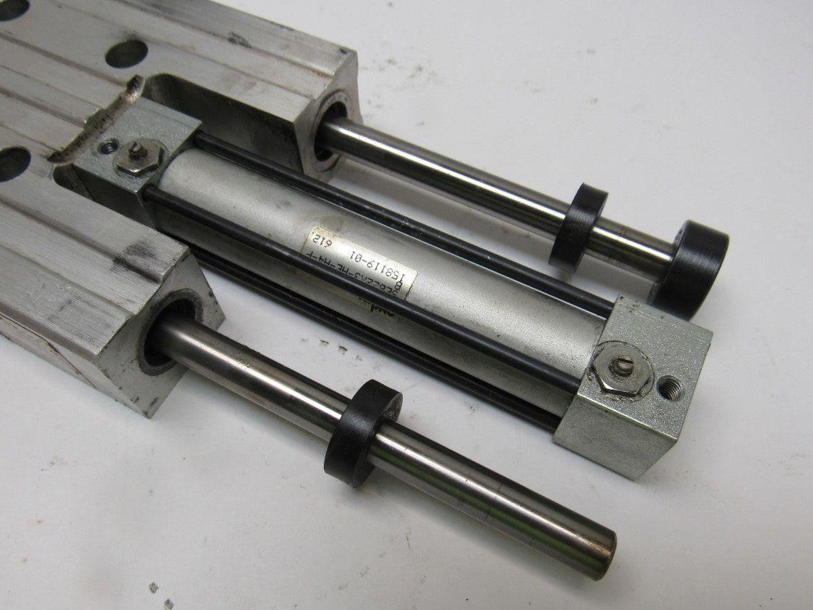 PHD SEB22x3-AE-PB Pneumatic Linear Slide & Cylinder Assembly