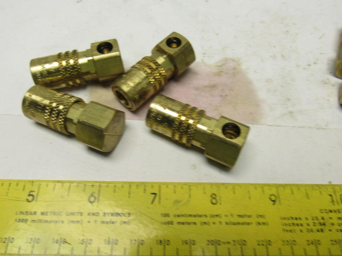 Jiffy-Tite JCB0200-SV Injection Mold Coolant Bridge 2 Way Shut Off Lot Of 8