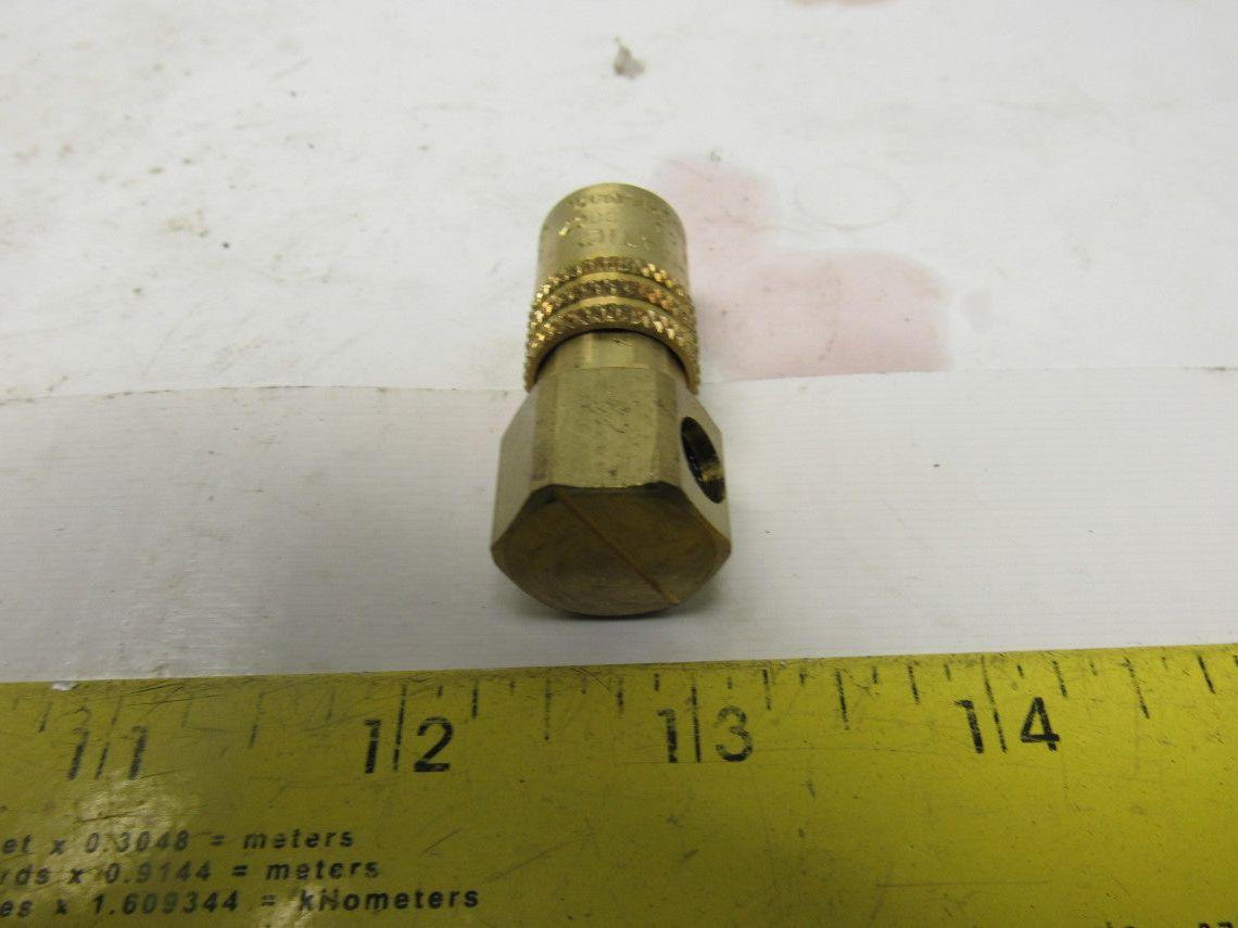 Jiffy-Tite JCB0200-SV Injection Mold Coolant Bridge 2 Way Shut Off Lot Of 8
