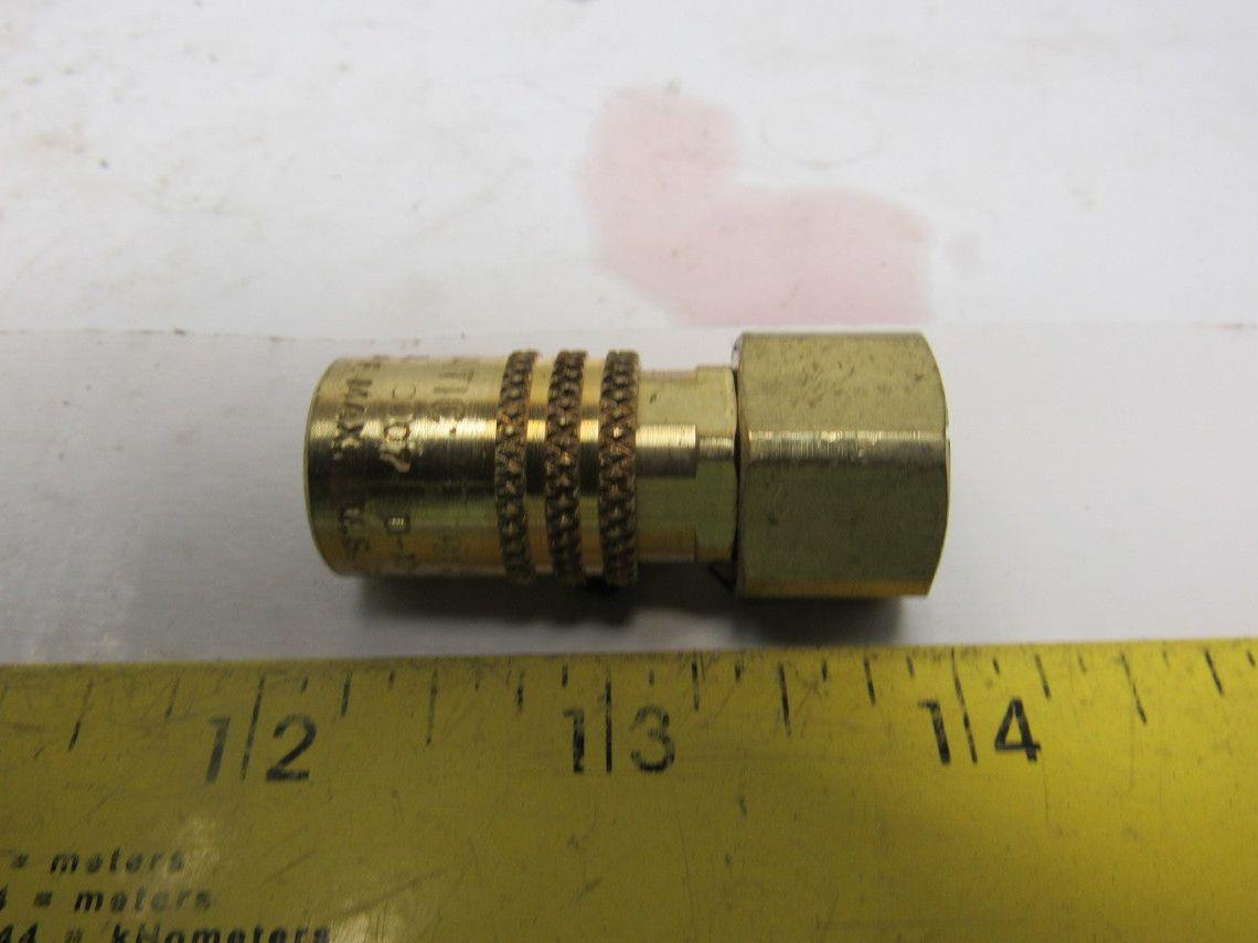 Jiffy-Tite JCB0200-SV Injection Mold Coolant Bridge 2 Way Shut Off Lot Of 8