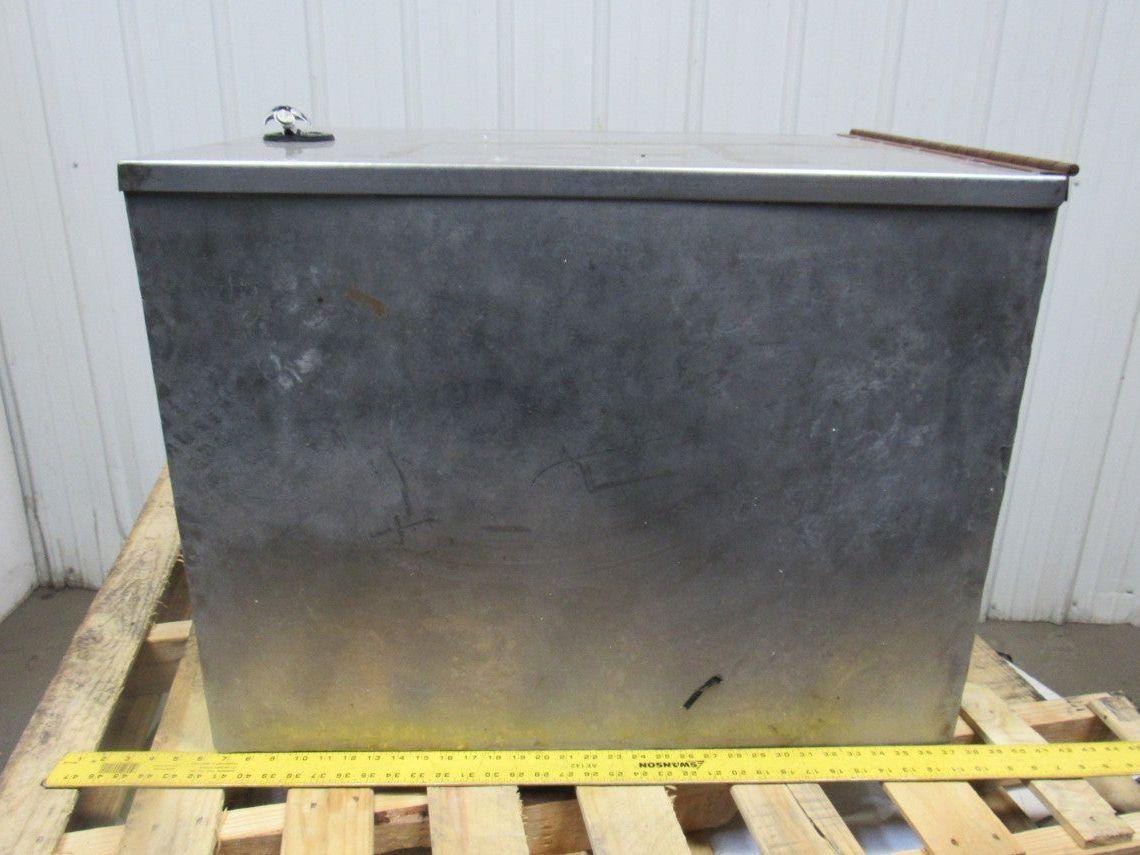304 Stainless Steel Wall Mount Enclosure Storage Tool Box 31X24X23