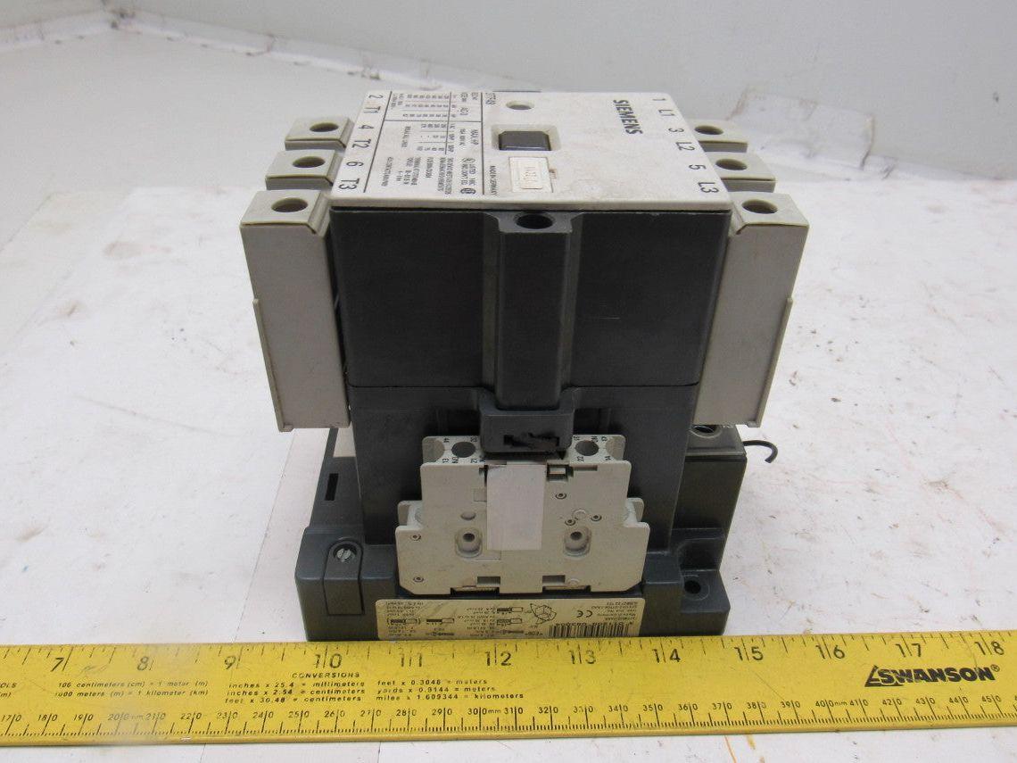 Siemens 3TF4922-0AK6 Contactor 3TF 85A 240V Coil