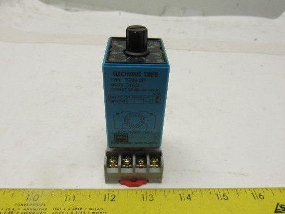 Eaton TRN 2P Electronic Timing Relay 8 Pin Volts 24AD W/D3PA2 Base
