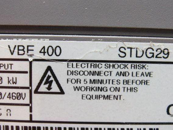 Control Techniques VBE 400 STDG29 Flux Vector Drive 4.0Kw 380/460V