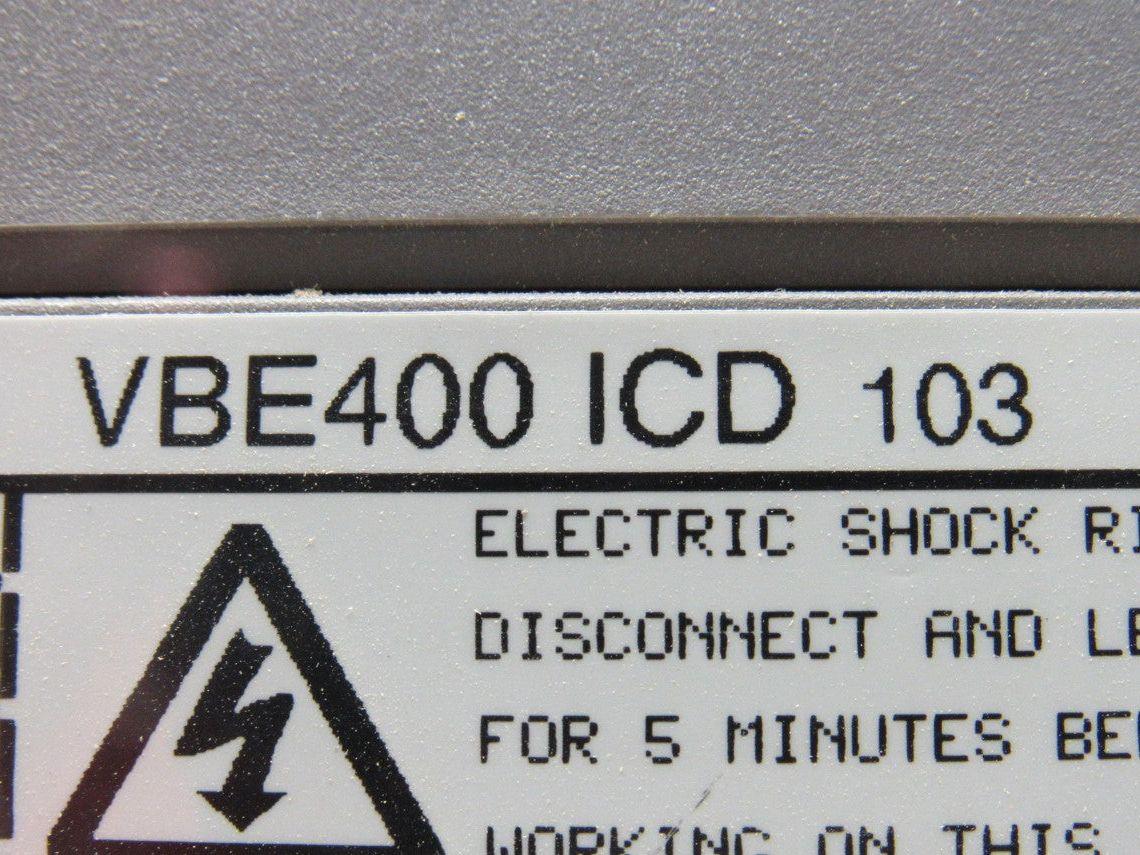 Control Techniques VBE 400 ICD103 Flux Vector Drive 4.0Kw 380/460V