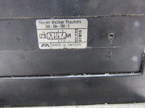 Bosch Rexroth 261-108-...110/140/120 Pneumatic Solenoid Valves W/Manifold
