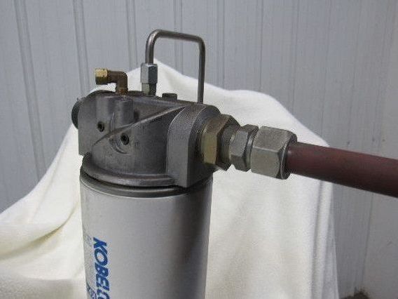 Kobelco 5 Gallon Compressed Air Oil Separator/Filter Assembly 200 PSI
