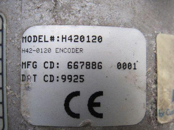Dynapar H420120 Rotary Wheel Encoder