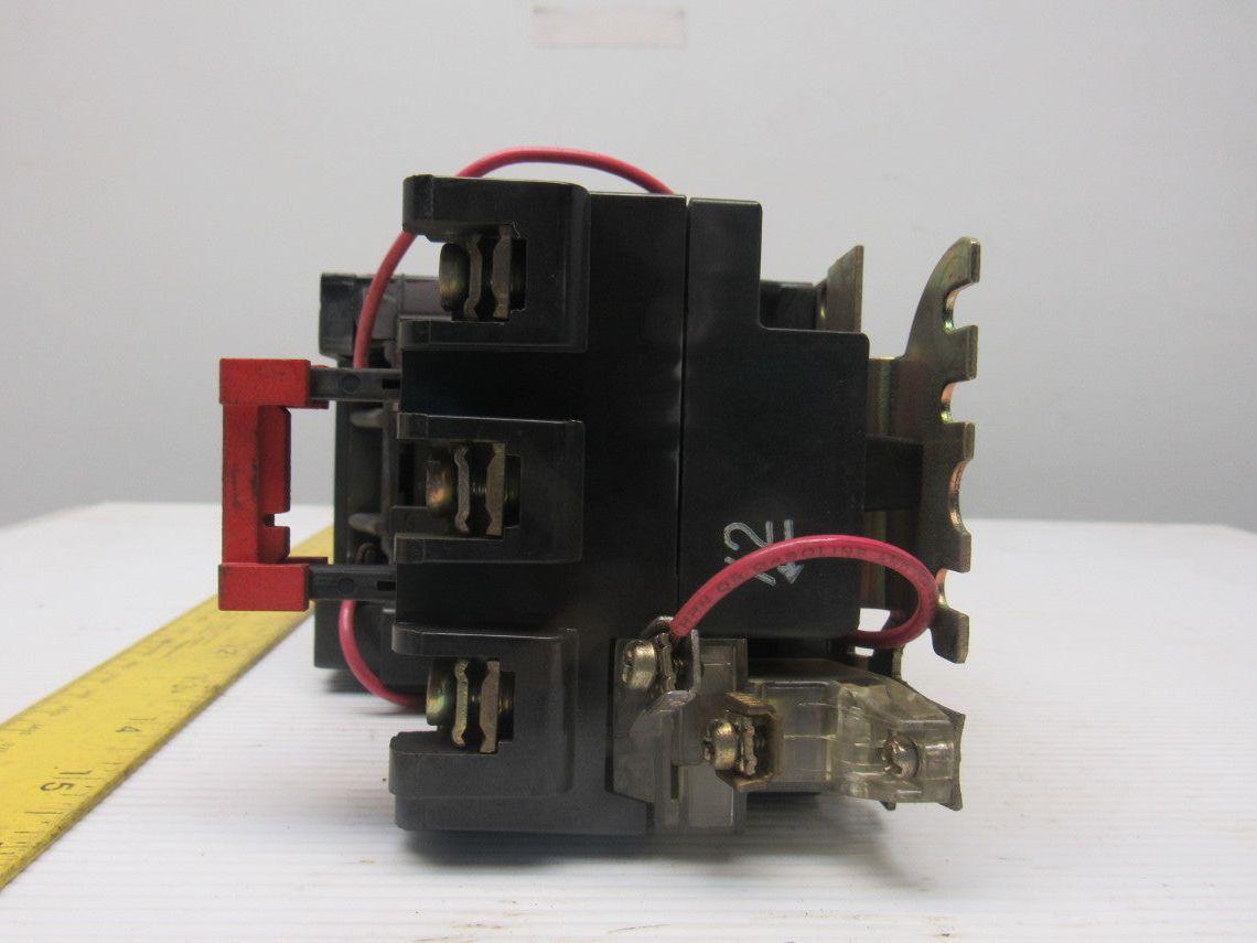 Square D 31041-507-52-801 8736-SCO8 10Hp Motor Starter Size 1 120V Coil
