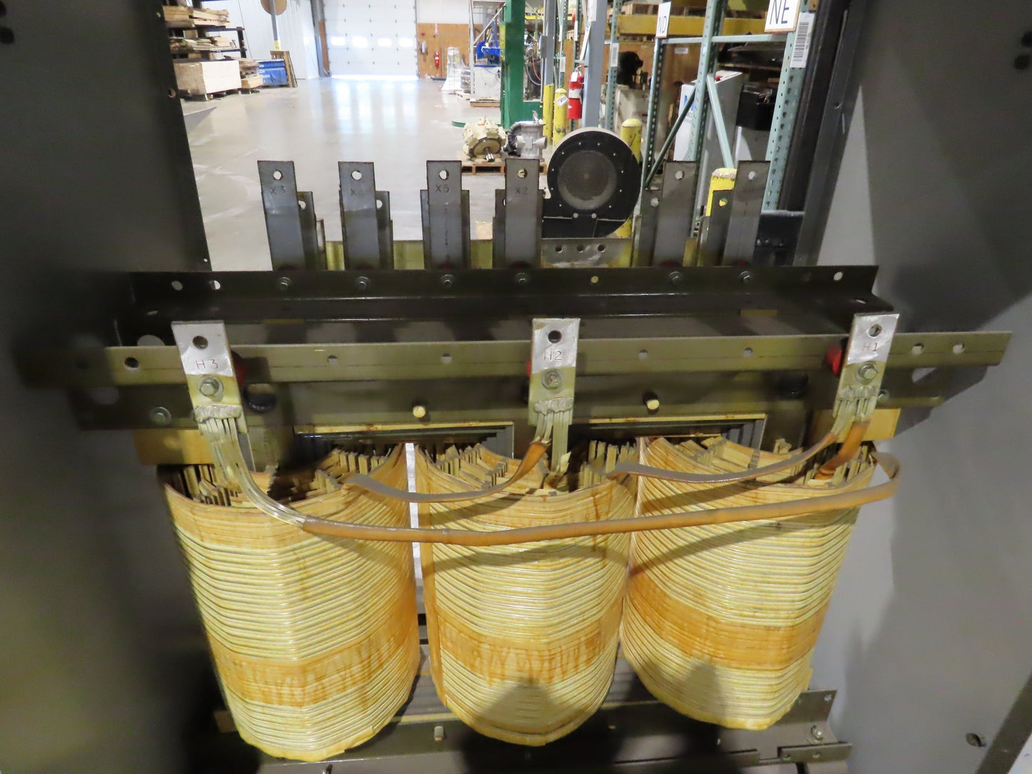 Powertran AFS3-150K-AS Dry Type Transformer 150KVA 480V Pri 300Y/173V Sec