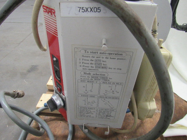 Star Automation XQ-600F Pick & Place/Sprue Picker Robot 200V 1Ph 600mm x 450mm