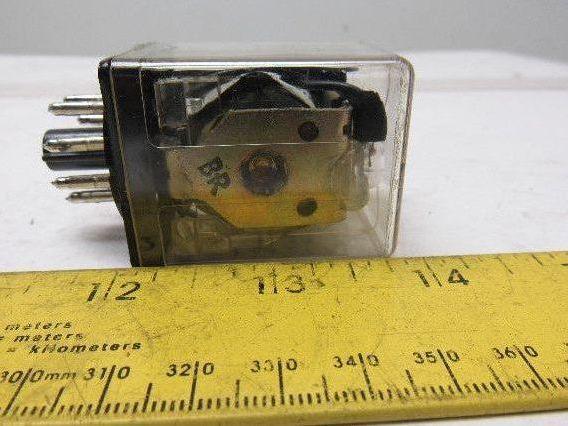 General Electric CR120HF85J08C General Purpose Relay 6VDC Coil