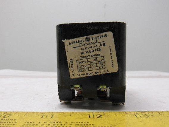 General Electric CR2790E100A4 General Purpose Relay 16V Coil