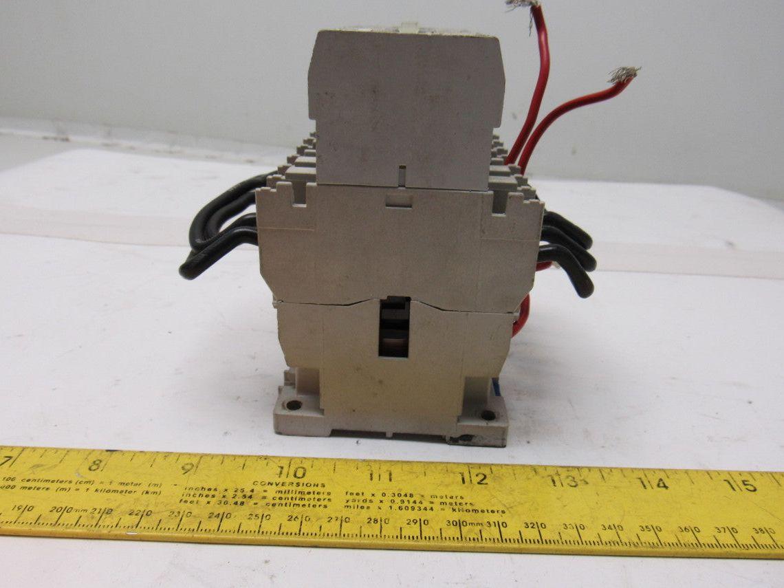 Cutler Hammer CE55DN3 Ser B1 Reversing Relay W/C320KGT8 Aux Contact