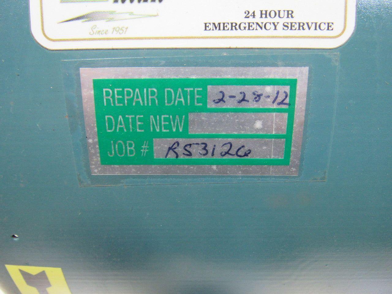 Fuji MLA5223J 60Hp/45KW Electric Motor 460V 3Ph 1170RPM 225S Frame